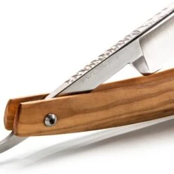 Mastro Livi Olive Wood Straight Razor & Case 23 Mastro Livi Olive Wood Straight Razor & Case -Classic Shaving A93A0142