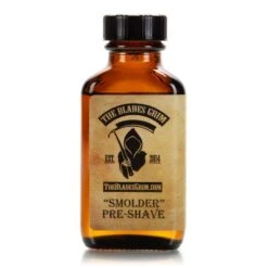 Smolder Pre-Shave Oil 3oz - By The Blades Grim -Classic Shaving A93A0433