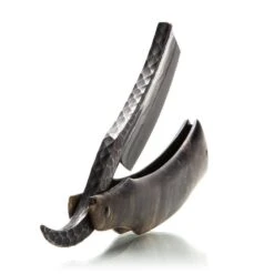 Dylan Farnham Hand-Folded Damascus -Classic Shaving A93A0823