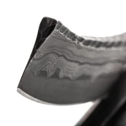 Dylan Farnham Hand-Folded Damascus -Classic Shaving A93A0837