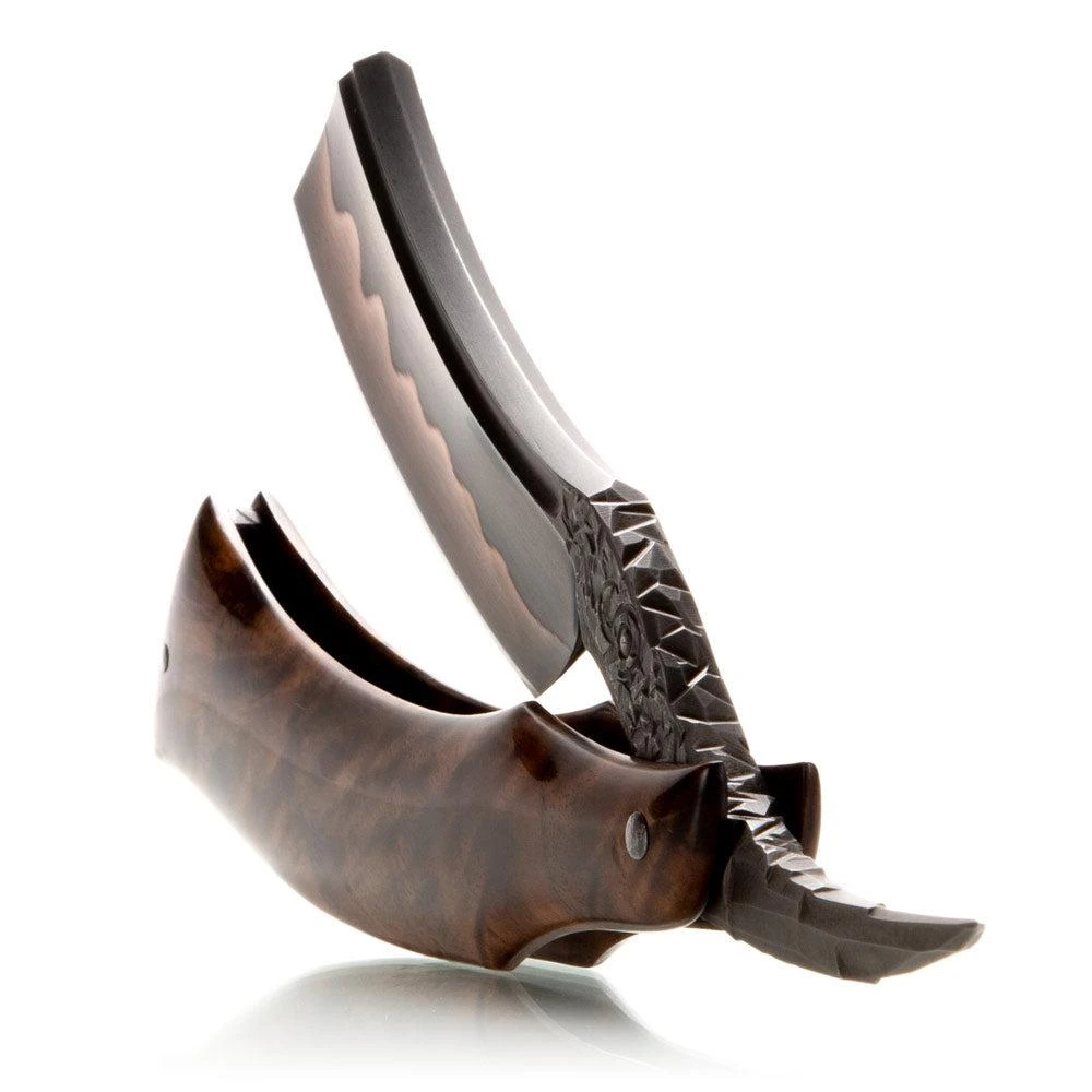 Dylan Farnham Crystalline Textured Straight Razor 10 Dylan Farnham Crystalline Textured Straight Razor - Image 8