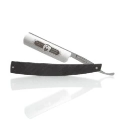 Grim Blades Carbon Fiber 6/8" Round Tip -Classic Shaving A93A1949rt