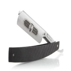 Grim Blades Carbon Fiber 6/8" Round Tip -Classic Shaving A93A1950rt
