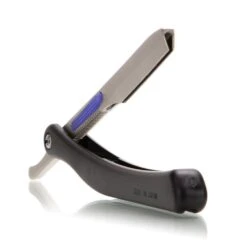 Feather Razor "Prebeau" Stainless Steel -Classic Shaving A93A4615