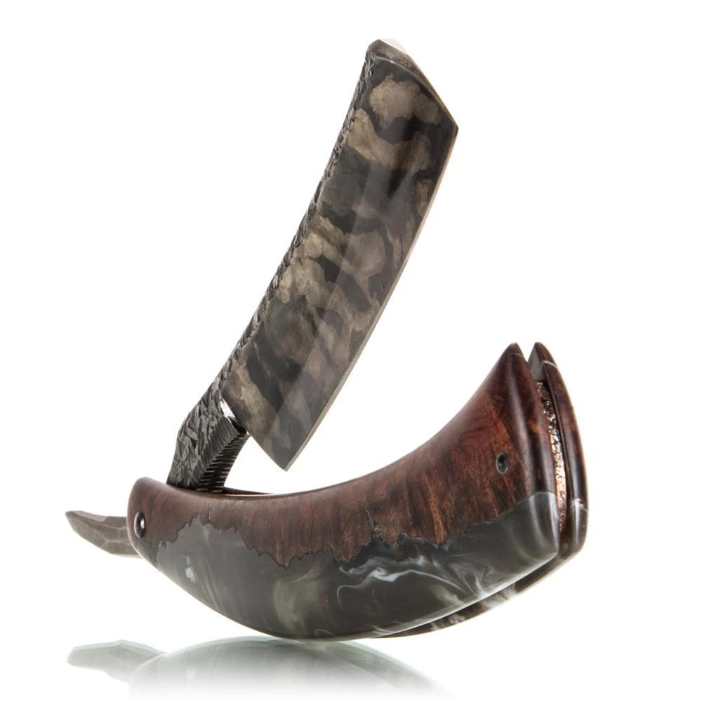 Dylan Farnham Custom Straight Razor "Fractured Stone" 7 Dylan Farnham Custom Straight Razor "Fractured Stone" - Image 5