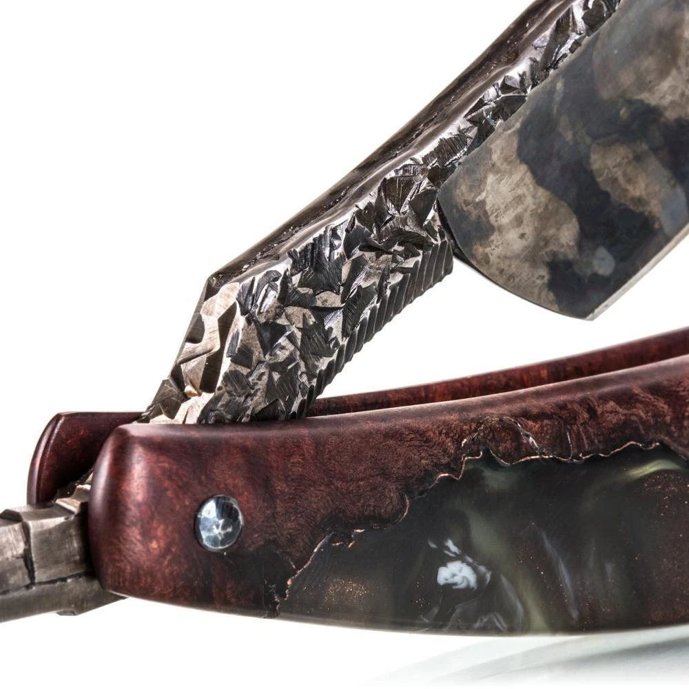 Dylan Farnham Custom Straight Razor "Fractured Stone" 12 Dylan Farnham Custom Straight Razor "Fractured Stone" - Image 10