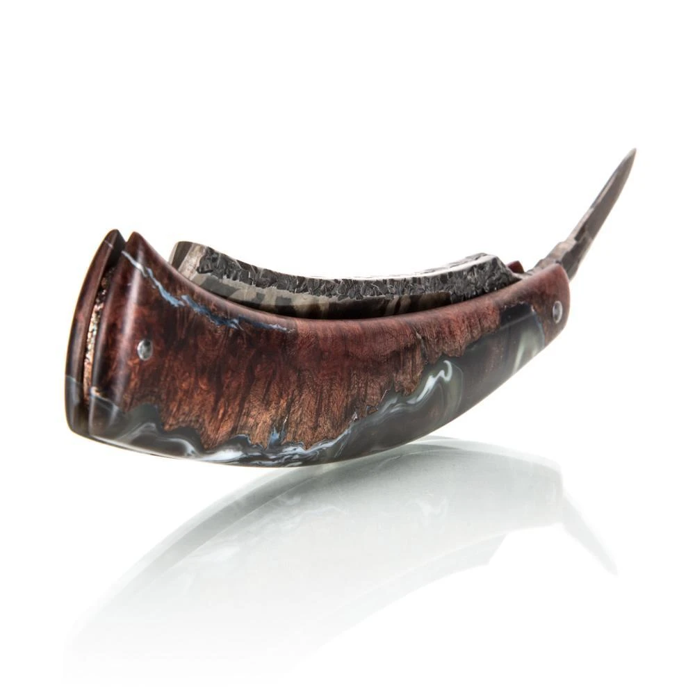 Dylan Farnham Custom Straight Razor "Fractured Stone" 13 Dylan Farnham Custom Straight Razor "Fractured Stone" - Image 11