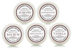 Classic Shaving Mug Soap - 3" Large -Classic Shaving Classic5PackWithBrushBonusv2