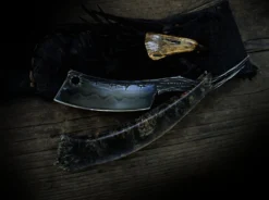 Dylan Farnham Buckeye Burl Striation Custom Straight Razor -Classic Shaving DSC02897 scaled