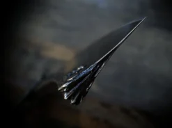 Dylan Farnham Buckeye Burl Striation Custom Straight Razor -Classic Shaving DSC02947 scaled