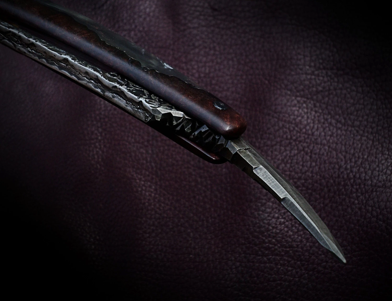 Dylan Farnham Custom Straight Razor "Fractured Stone" 19 Dylan Farnham Custom Straight Razor "Fractured Stone" - Image 17