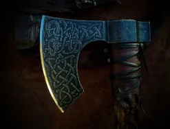 Dylan Farnham Custom Viking Ax -Classic Shaving DSC03589 scaled