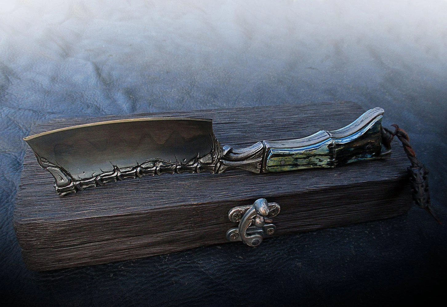 Dylan Farnham Mam-Moth Kamisori Straight Razor 7 Dylan Farnham Mam-Moth Kamisori Straight Razor - Image 5