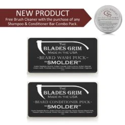 Grim Blades - Beard Wash & Conditioner Puck Combo