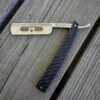 Grim Blades Carbon Fiber 6/8" Round Tip 2 Grim Blades Carbon Fiber 6/8" Round Tip -Classic Shaving GrimCFRTSquare