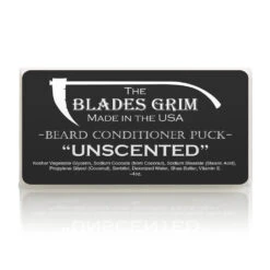 Grim Blades - Beard Conditioner Puck -Classic Shaving GrimConditionerPuckUnscented