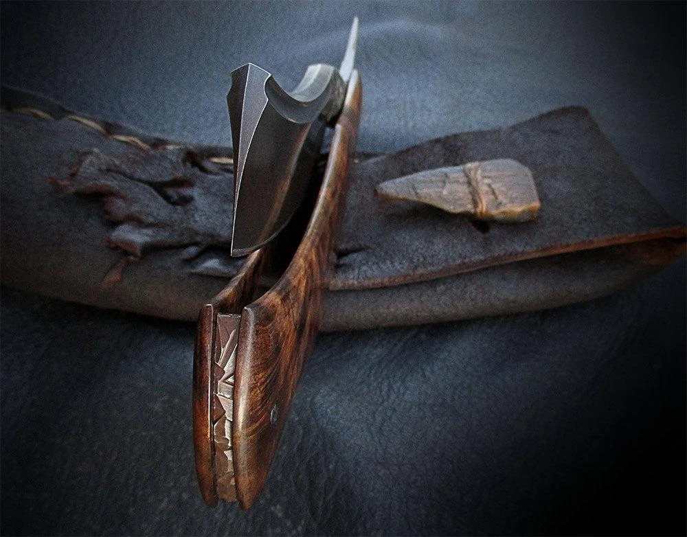 Dylan Farnham Crystalline Textured Straight Razor 7 Dylan Farnham Crystalline Textured Straight Razor - Image 5