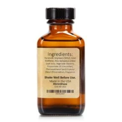 The Blades Grim Aftershave Pre-Shave Combo - 3oz - Smolder -Classic Shaving Smolder AS 3oz 3