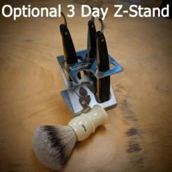 BOG - 3" Black Single Razor Strop -Classic Shaving ZStand 43c0d182 9ebc 4d85 b6f4 d7d5129af90b