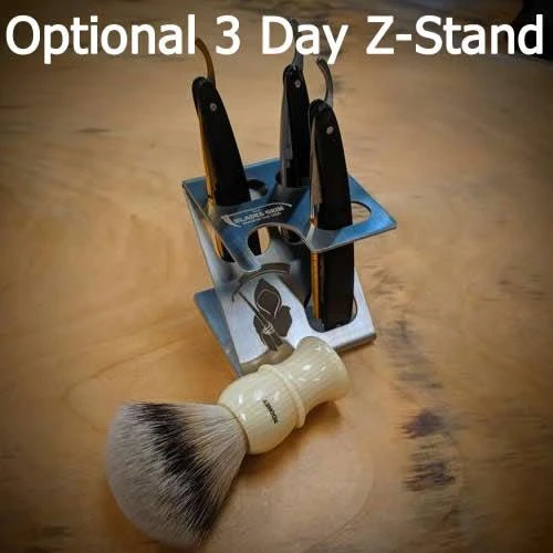 Classic Shaving - 3" Black Double Razor Strop With Nylon 2nd Strop 5 Classic Shaving - 3" Black Double Razor Strop With Nylon 2nd Strop - Image 4