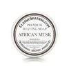 African Musk Scent - Classic Shaving Mug Soap - 2.5" Regular Size -Classic Shaving african musk scent classic shaving mug soap 25 regular size