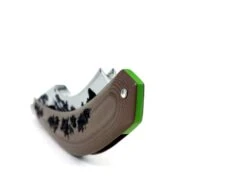 Alex Jacques 8/8" Curved Custom Straight Razor Brown Hand Carved G10 Scales -Classic Shaving alex jacques 88 curved custom straight razor brown hand carved g10 scales 9