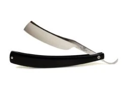 Alex Jacques Custom 6/8 Straight Razon In Black G10 -Classic Shaving alex jacques custom 68 straight razon in black g10 12