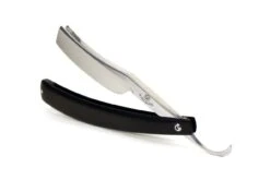 Alex Jacques Custom 6/8 Straight Razon In Black G10 -Classic Shaving alex jacques custom 68 straight razon in black g10 4