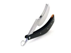 ALEX JACQUES CUSTOM 8/8" "SMILE" RAZOR - WITH Black G10 Scales -Classic Shaving alex jacques custom 88 smile razor with black g10 scales 3