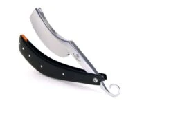 ALEX JACQUES CUSTOM 8/8" "SMILE" RAZOR - WITH Black G10 Scales -Classic Shaving alex jacques custom 88 smile razor with black g10 scales 4