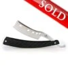 ALEX JACQUES CUSTOM BLACK CARBON FIBER STRAIGHT RAZOR -Classic Shaving alex jacques custom black carbon fiber straight razor