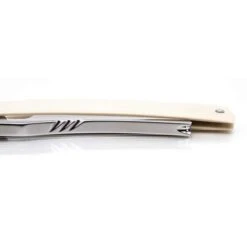 Alex Jacques Custom Smiling Crown Faux Ivory Straight Razor -Classic Shaving alex jacques custom smiling crown faux ivory straight razor 7