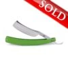 Alex Jacques "Production Style" 7/8" Razor With Green G10 Scales -Classic Shaving alex jacques production style 78 razor with green g10 scales