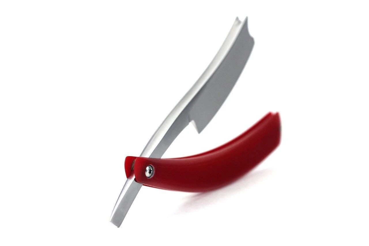 Alex Jacques "Production Style" 7/8" Razor With Red G10 Scales 5 Alex Jacques "Production Style" 7/8" Razor With Red G10 Scales - Image 3