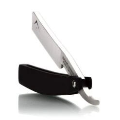 BOG - 'Patriot' Straight Razor In Black Resin Scales -Classic Shaving bog patriot straight razor in black resin scales 3