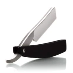 BOG - 'Patriot' Straight Razor In Black Resin Scales -Classic Shaving bog patriot straight razor in black resin scales 4