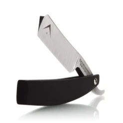BOG - 'Patriot' Straight Razor In Black Resin Scales -Classic Shaving bog patriot straight razor in black resin scales 5