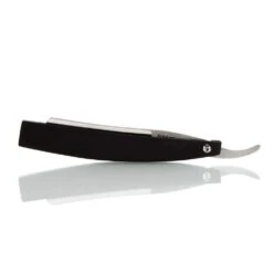 BOG - 'Patriot' Straight Razor In Black Resin Scales -Classic Shaving bog patriot straight razor in black resin scales 7