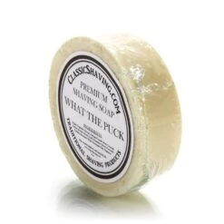 Classic Shaving Mug Soap - 3" Large - "What The Puck" -Classic Shaving classic shaving mug soap 3 large what the puck 2