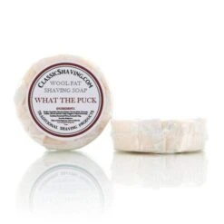 Classic Shaving Wool Fat Shaving Soap - 3" - What The Puck