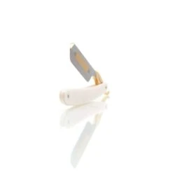 DOVO 6/8 Bismarck Straight Razor, Pearlex Scales -Classic Shaving dovo 68 bismarck straight razor pearlex scales 7