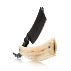 Dylan Farnham 'Antique-etched' Custom Straight Razor - Giraffe Bone Scales -Classic Shaving dylan farnham antique etched custom straight razor giraffe bone scales 5