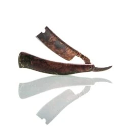 Dylan Farnham Copper / Manzanita Custom Straight Razor -Classic Shaving dylan farnham copper manzanita custom straight razor 3