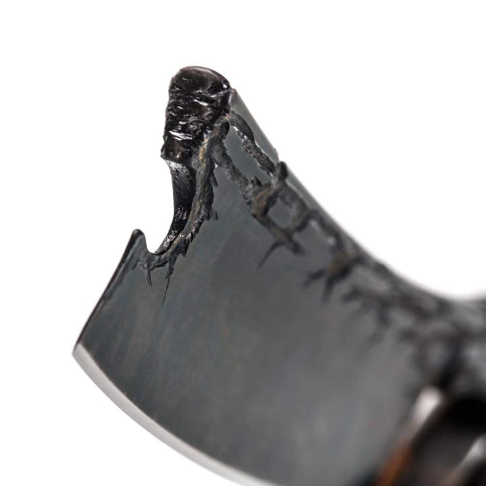 Dylan Farnham Custom "Fractured Pattern" Spine With Buckeye Burl Straight Razor 13 Dylan Farnham Custom "Fractured Pattern" Spine With Buckeye Burl Straight Razor - Image 11