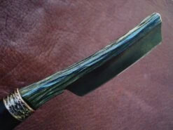 Dylan Farnham Custom Kamisori Razor - With Ebony Handle -Classic Shaving dylan farnham custom kamisori razor with ebony handle 12