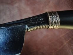 Dylan Farnham Custom Kamisori Razor - With Ebony Handle -Classic Shaving dylan farnham custom kamisori razor with ebony handle 13