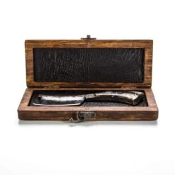 Dylan Farnham Custom "Silver Cloud" Kamisori Razor -Classic Shaving dylan farnham custom silver cloud kamisori razor 12