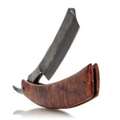 Dylan Farnham Custom Straight Razor - California Buckeye Burl Scales -Classic Shaving dylan farnham custom straight razor california buckeye burl scales 10