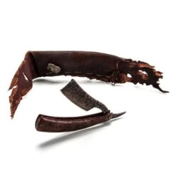 Dylan Farnham Custom Straight Razor - Stabilized Redwood Burl Wood Scales -Classic Shaving dylan farnham custom straight razor stabilized redwood burl wood scales 10