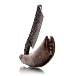 Dylan Farnham Custom Straight Razor - Stabilized Redwood Burl Wood Scales -Classic Shaving dylan farnham custom straight razor stabilized redwood burl wood scales 6